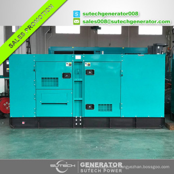 Super silent diesel genset 160kva soundproof generator set 128kw price with Cummins engine 6BTAA5.9-G12